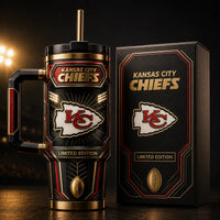 KC Arrowhead Emblem - A Study in Crimson, Black and Gold