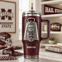 MSST Cowbell Crest - Maroon Heritage Tumbler